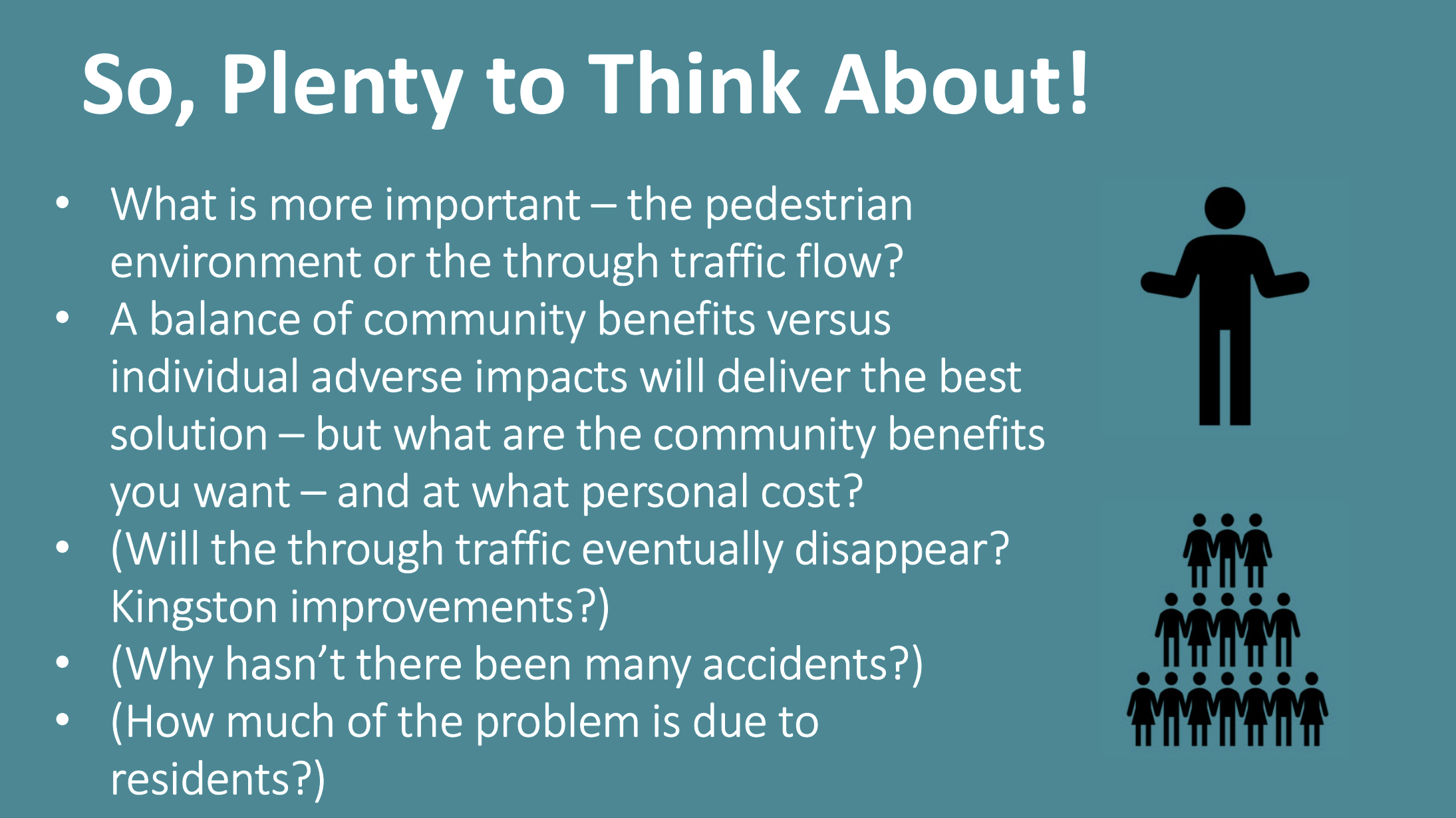 Plenty to think about