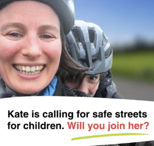 Sustrans campaign for safe streets